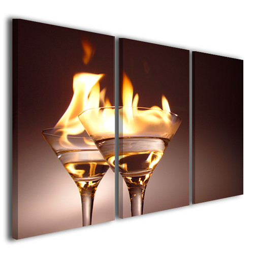 Quadro cocktail flaming - quadro,