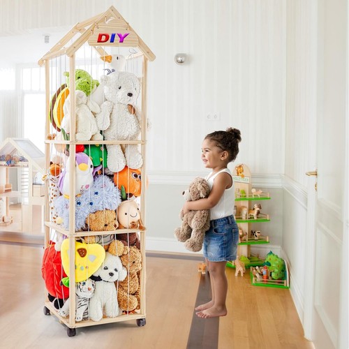 Peluche torre legno - peluche,