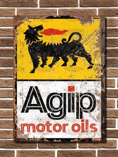 Targa agip motor oils stampa - targa,