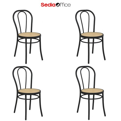 Sedia thonet metallo - 4,