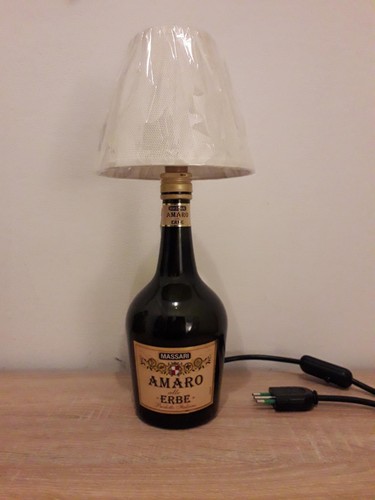 Lampada bottiglia soprammobile - bottiglia,