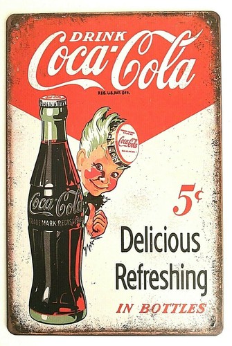 Targa coca cola pubblicita