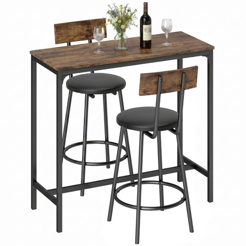Homcom set tavolo bar 3 - homcom,